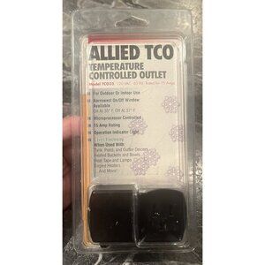 Allied Temperature Controlled Outlet -On at 35’ Off at 37’ - TCO Thermostat Air